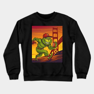 Duel: The Grinch Vs Cleveland Indians Logo Crewneck Sweatshirt